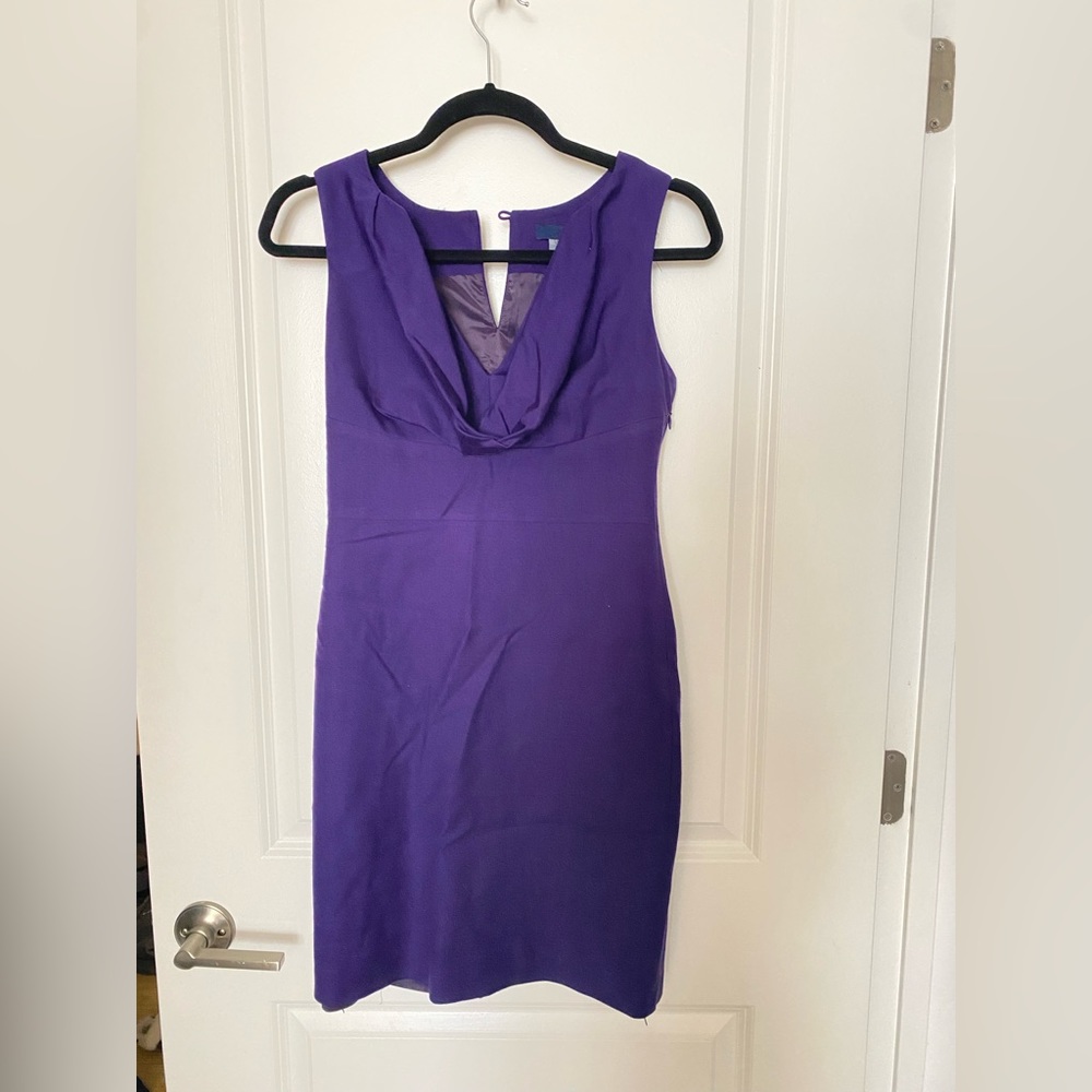 J. Crew Purple Sheath Dress